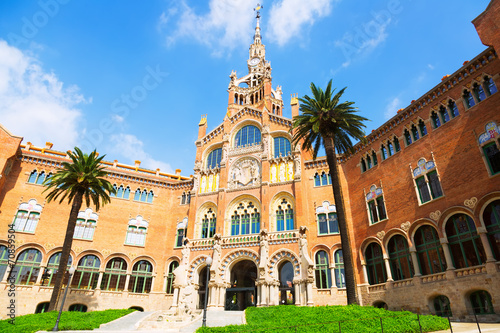 Photography Hospital de la Santa Creu i Sant Pau in Barcelona