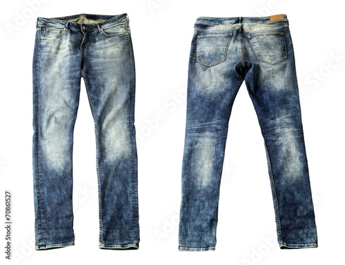 jeans with white background