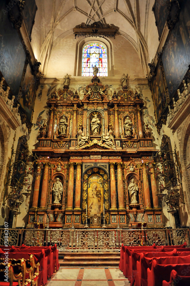 Capilla Virgen de la Antigua, Catedral de Sevilla, España