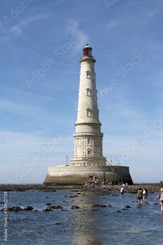 le phare de cordouan dans l'estuaire de la gironde
