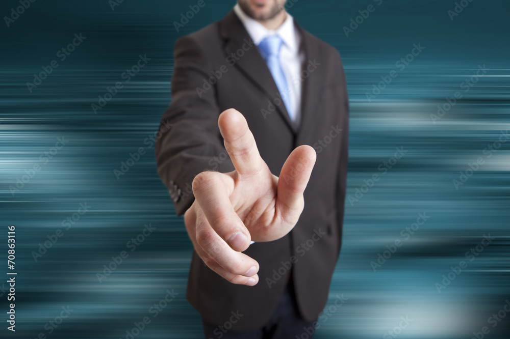 Businessman solution concept Businessman solution concept