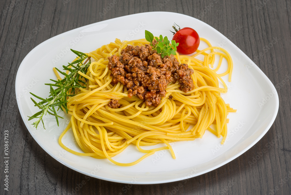 Spaghetti bolognese