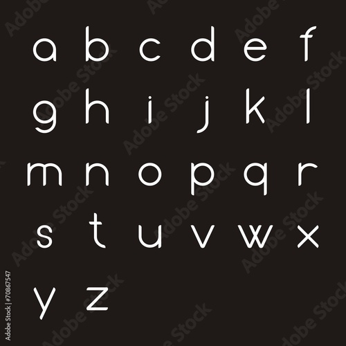 Alphabet letters