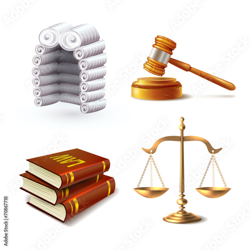 Law Icons Set