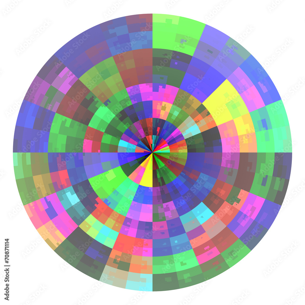 Obraz premium Abstract radial background