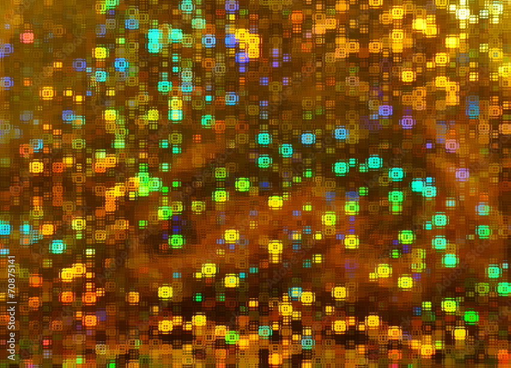 Decorative glass and bright bokeh Decorative glass and bright bokeh