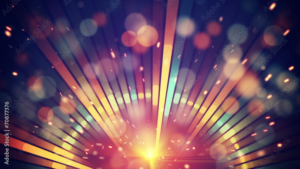 shiny disco party loop background