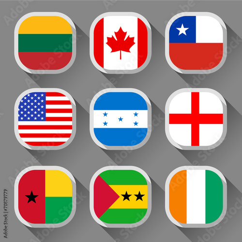Flags of the world Free Download Flags of the world - GFXLoad