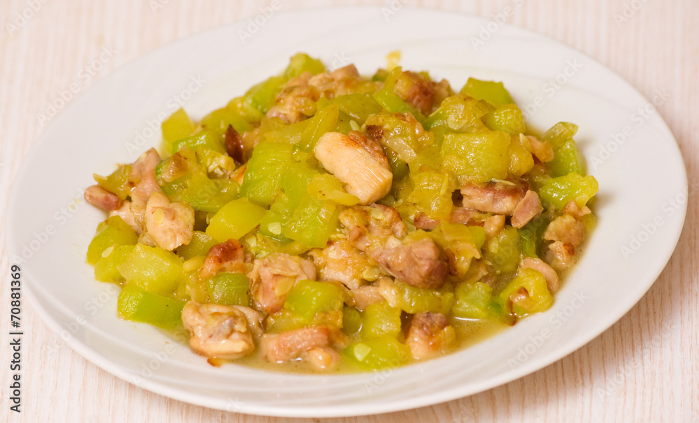 chicken with zucchini chicken with zucchini