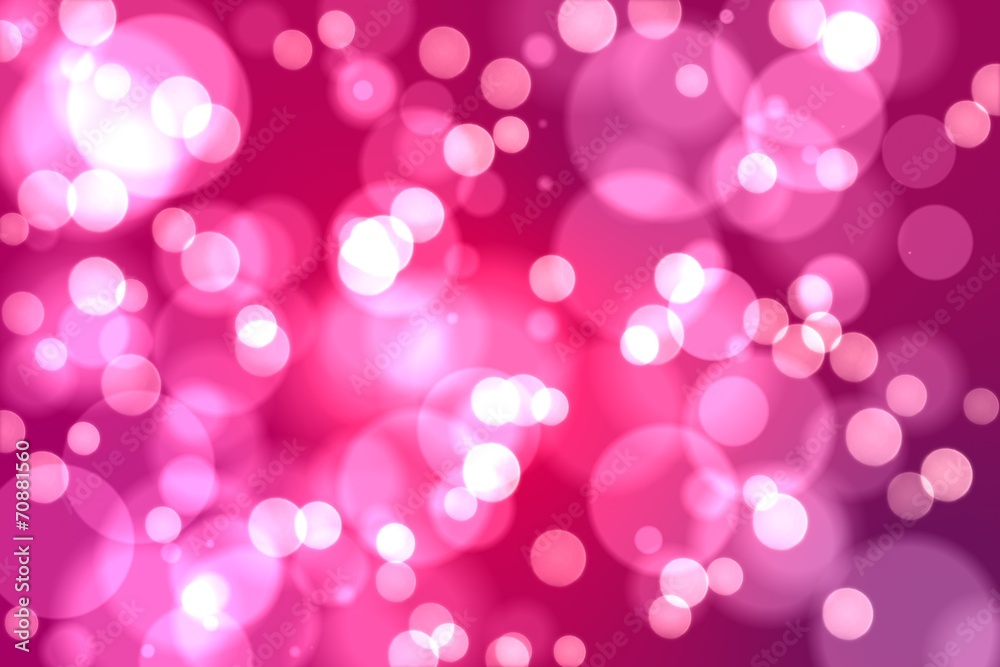 Light glowing dots on pink Light glowing dots on pink