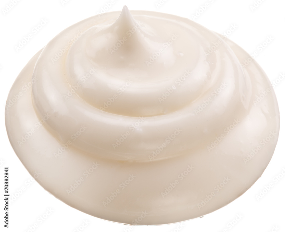 Handful of mayonnaise. Handful of mayonnaise.
