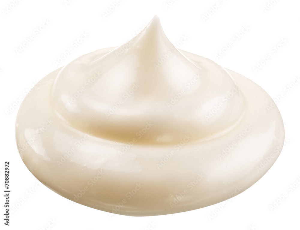 Handful of mayonnaise. Handful of mayonnaise.