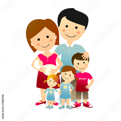 Familia Numerosa de 6 miembros