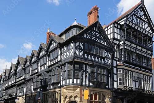 Tudor buildings, Chester © Arena Photo UK photo