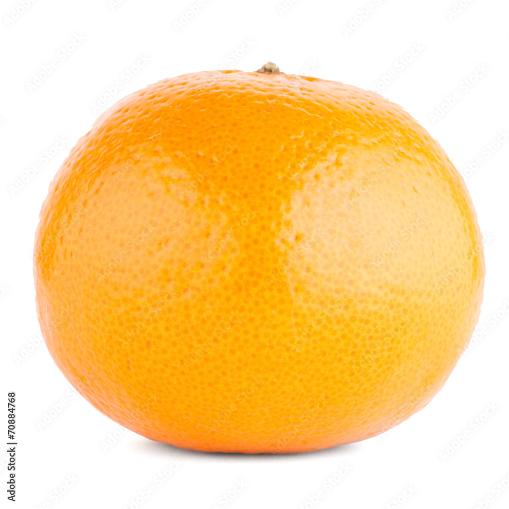 Ripe tangerine or mandarin - obrazy, fototapety, plakaty 