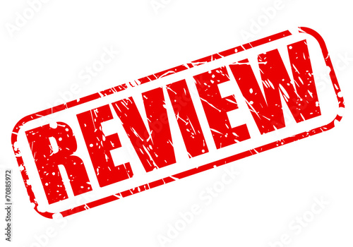Review red stamp text