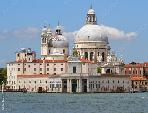 punta della dogana on the giudecca Canal in Venice