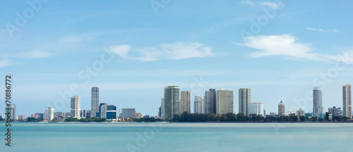 Panorama view of Penang