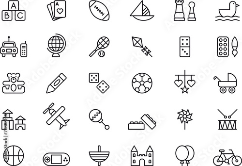 Toys icons