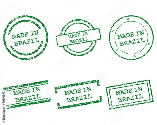 Made in Brazil Stempel