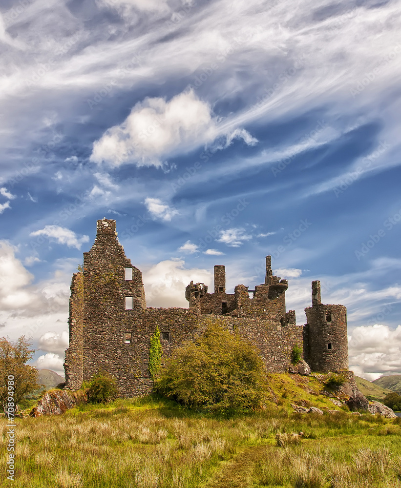 Kilchurn Castle in Scotland