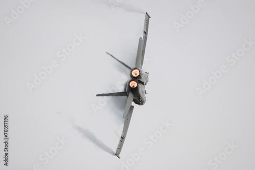 Fighter Jet Afterburner photo