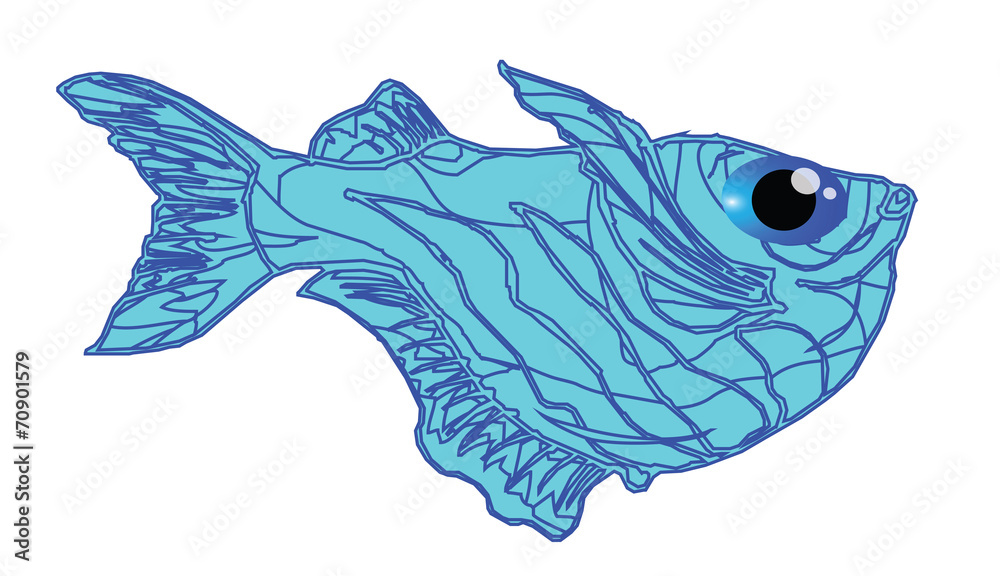 cute blue fish cartoon cute blue fish cartoon