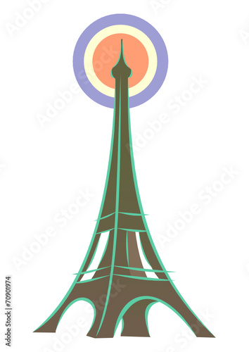 Tour eiffel cocarde