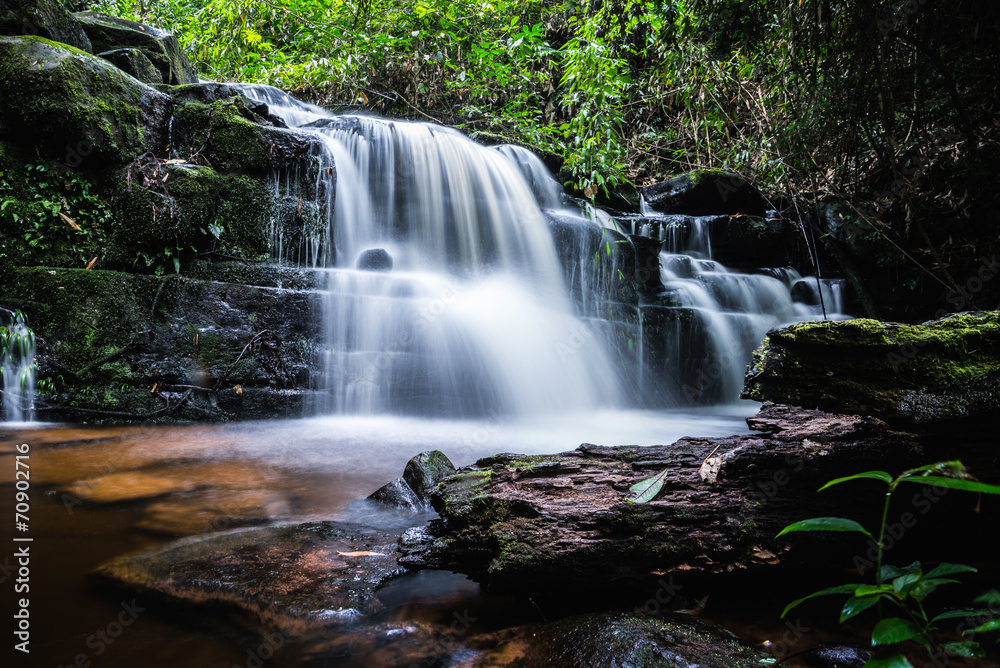 Fototapeta premium waterfall mandaeng thailand ,Man Daeng