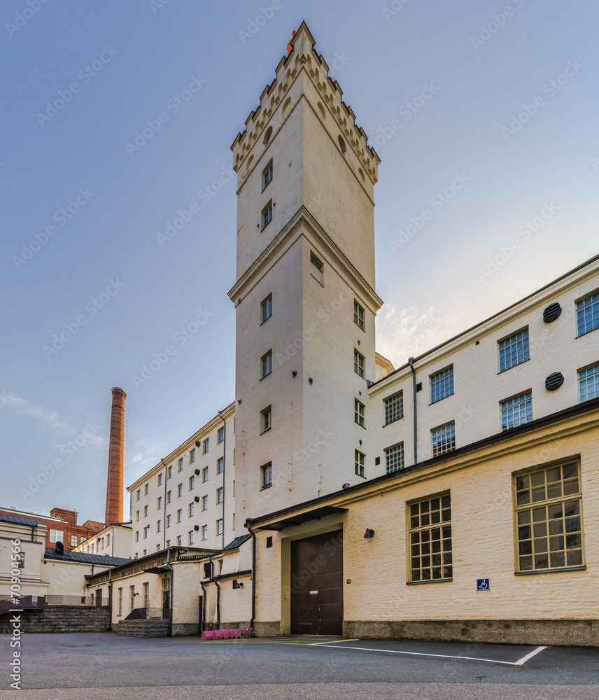 Fototapeta premium Factory street