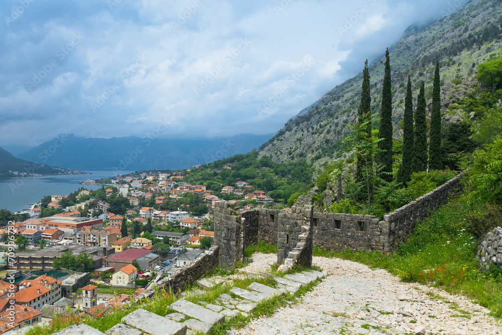 Saint John fortress in Kotor, Montenegro