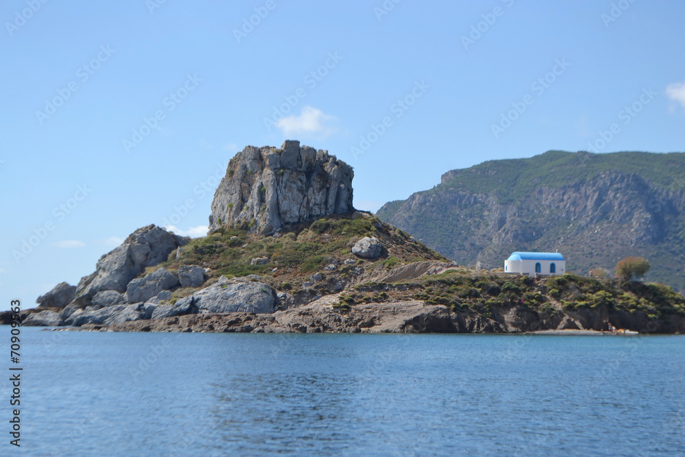 Island Kastri in Greece