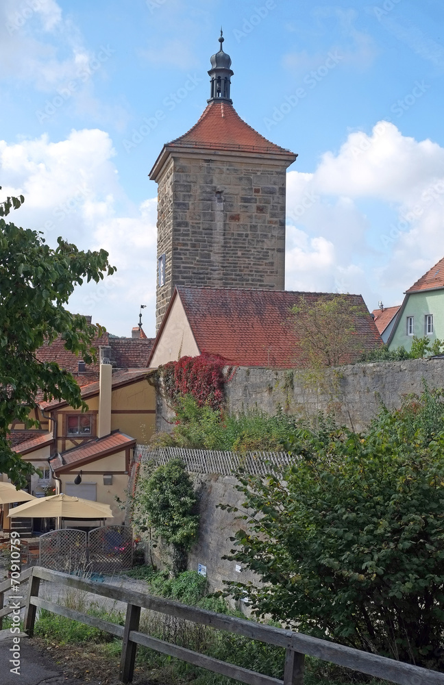 Obraz premium Sieberstor in Rothenburg