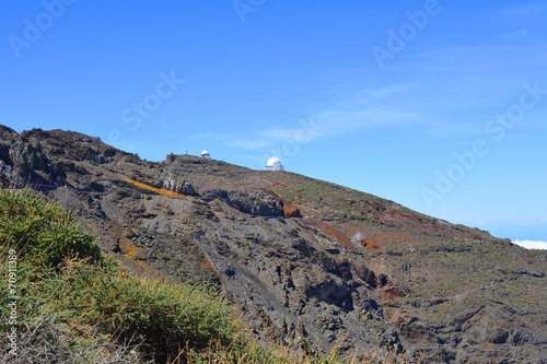 Astronomical observatory located at La Palma ,Canary Islands