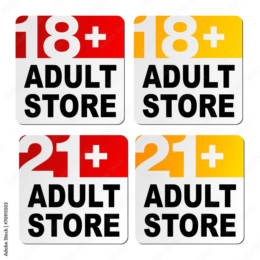 adult store signs