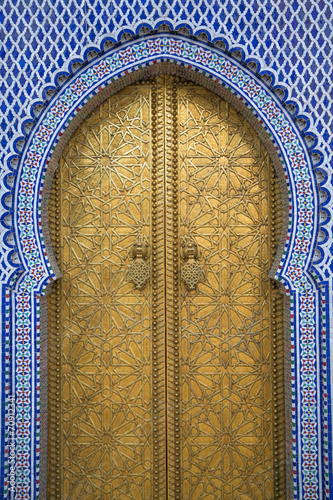 Royal Palace in Fez, Morocco