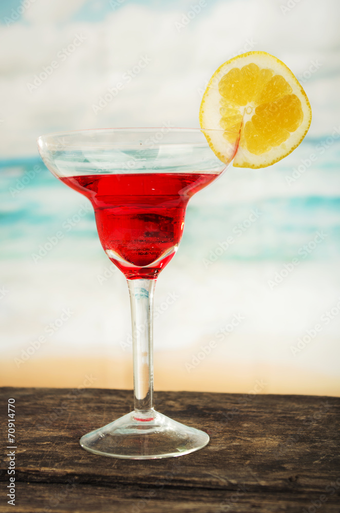 fruity cocktails in the beach fruity cocktails in the beach