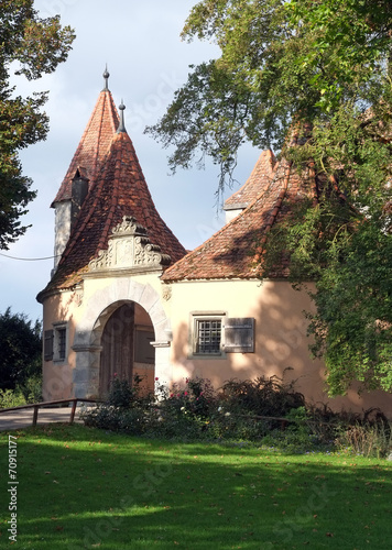 Burgtor in Rothenburg © Otto Durst