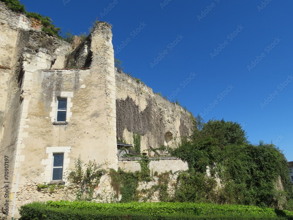 Indre-et-Loire - Montrésor - Enceinte du Château médiéval