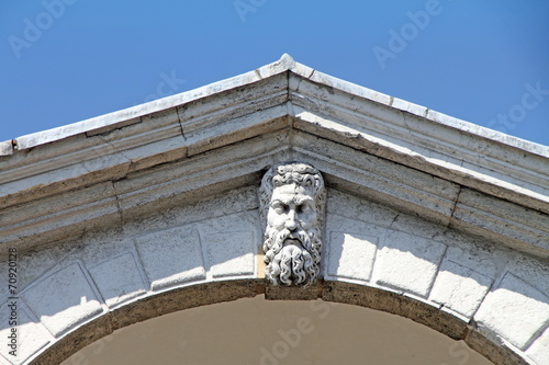 Tableau sur toile Ponte Rialto, Venice, Veneto, Venetia, Italy