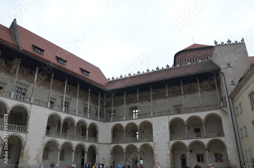 Château royal du Wawel à Cracovie Pologne