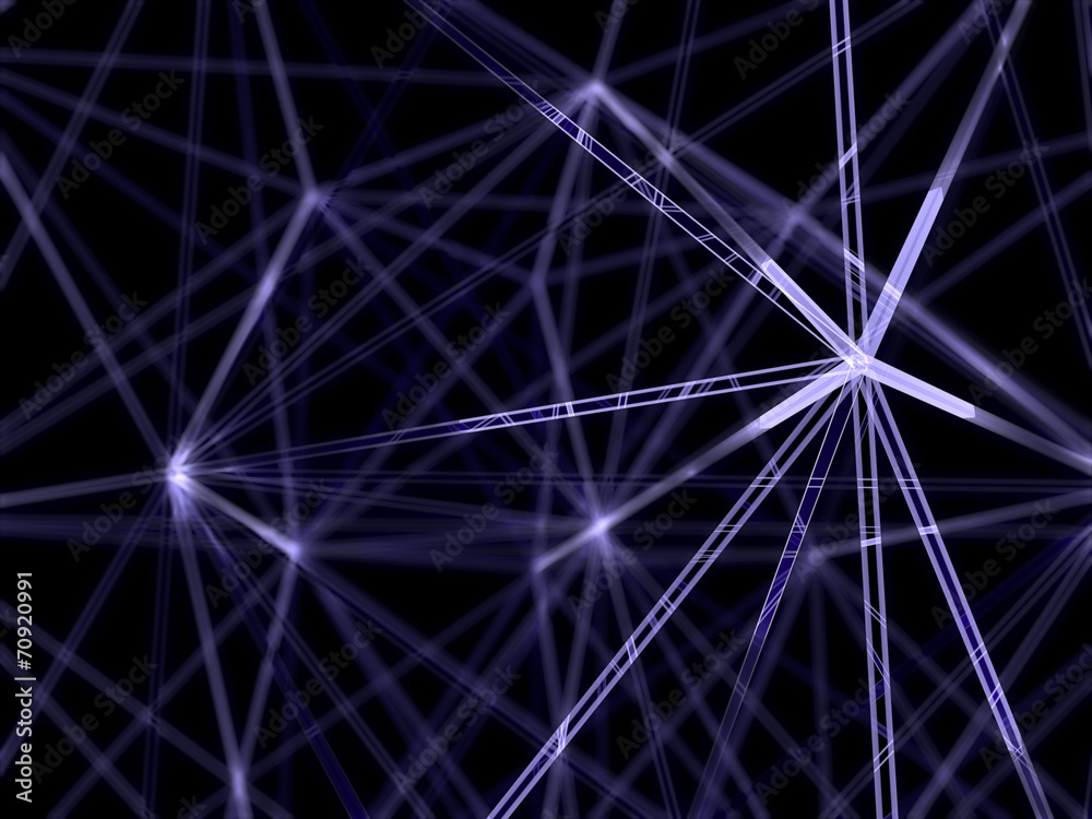 Abstract line construction digital art Abstract line construction digital art