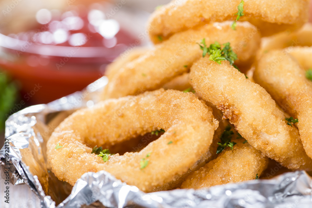 Fresh made Onion Rings