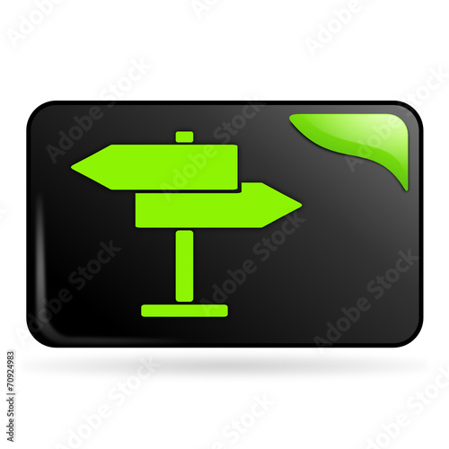 faire un choix sur bouton web rectangle vert
