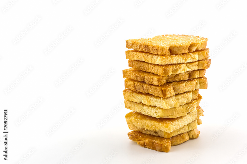 Group of sliced bread. Group of sliced bread.