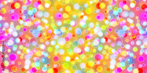 Multicolored blur lights
