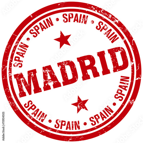 madrid stamp