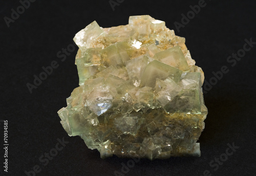 Green Fluorite from Hunan province, China. 11cm across. photo