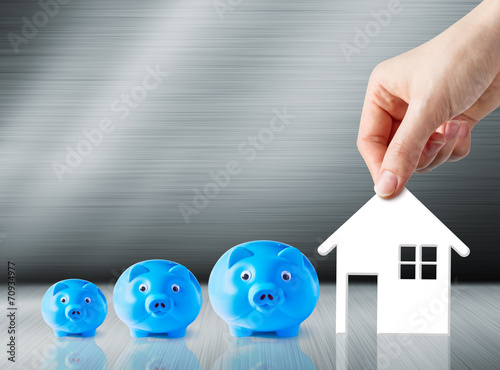 Concept of saving for home