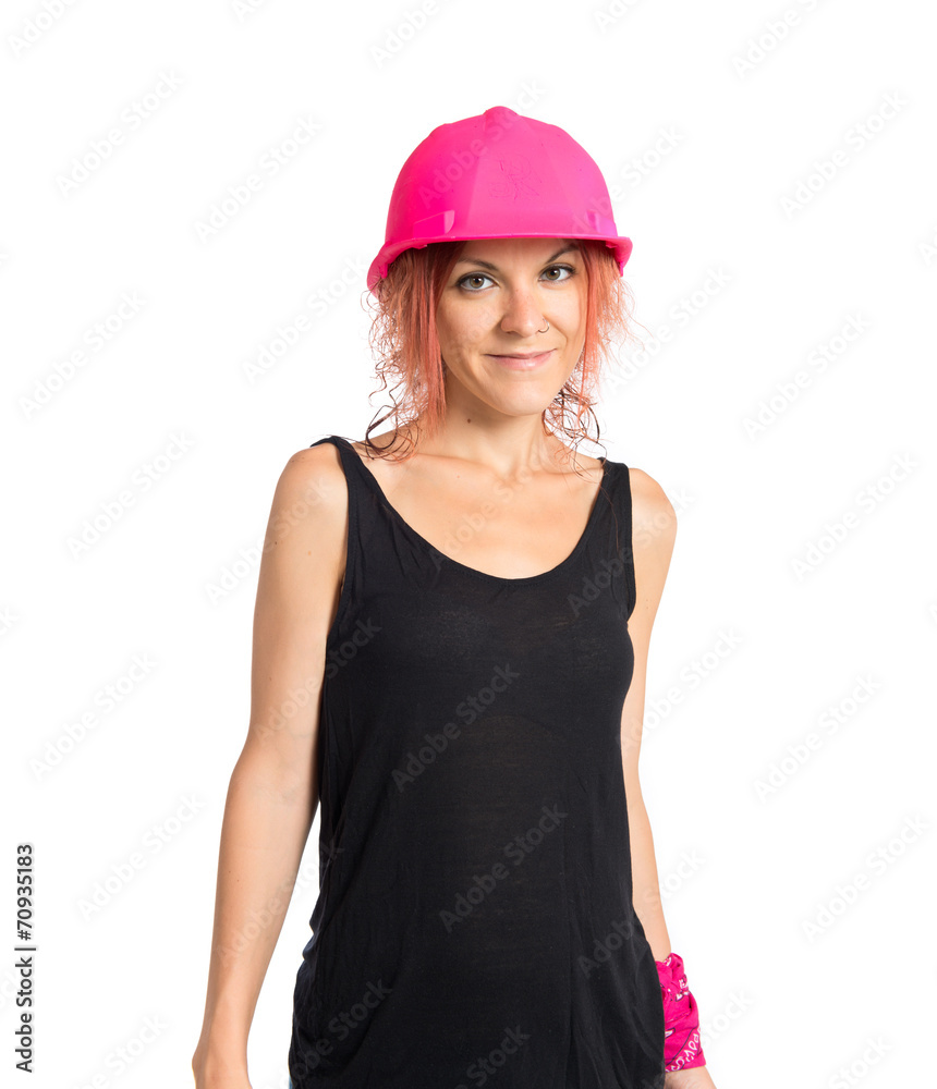 young woman working young woman working